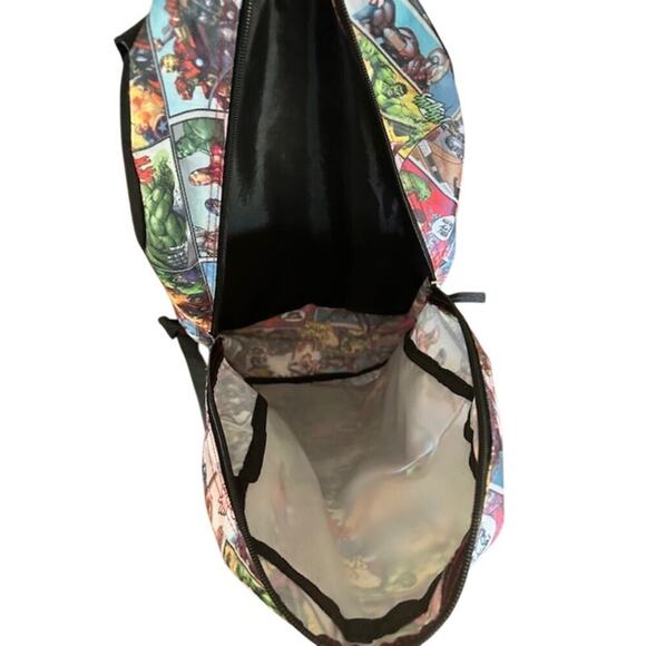 Marvel Avengers Comic Strip Backpack Hulk, Iron Man, Thor, Captain America - Picture 5 of 8